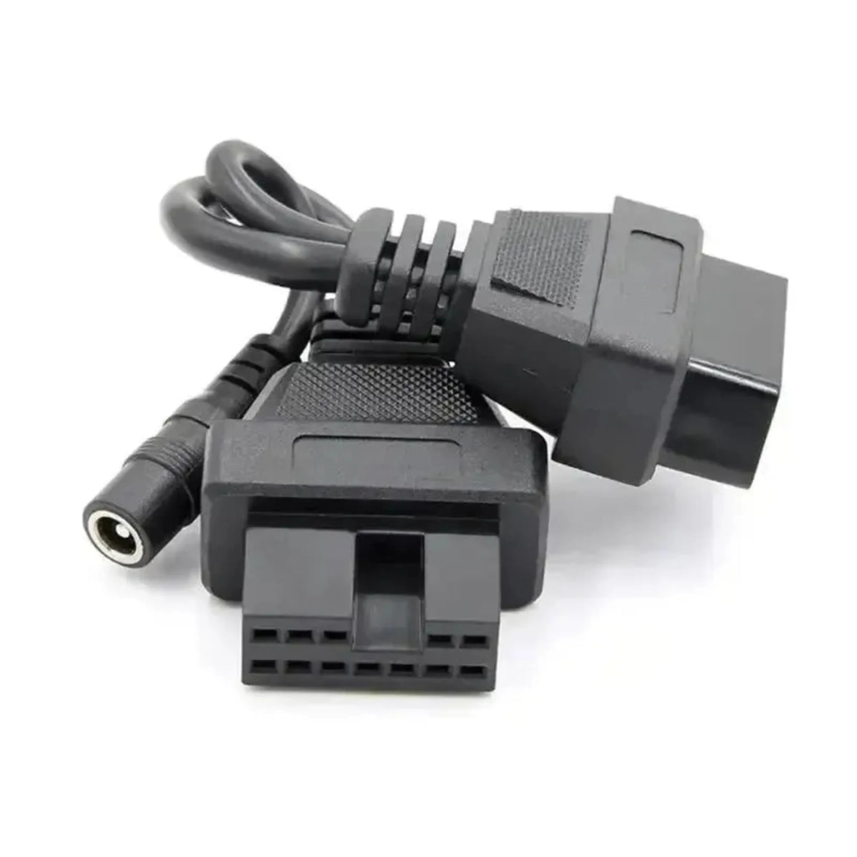 Mitsubishi/Hyundai 12-polig OBD1 – 16-polig OBD2 adapterkabel | Personbil