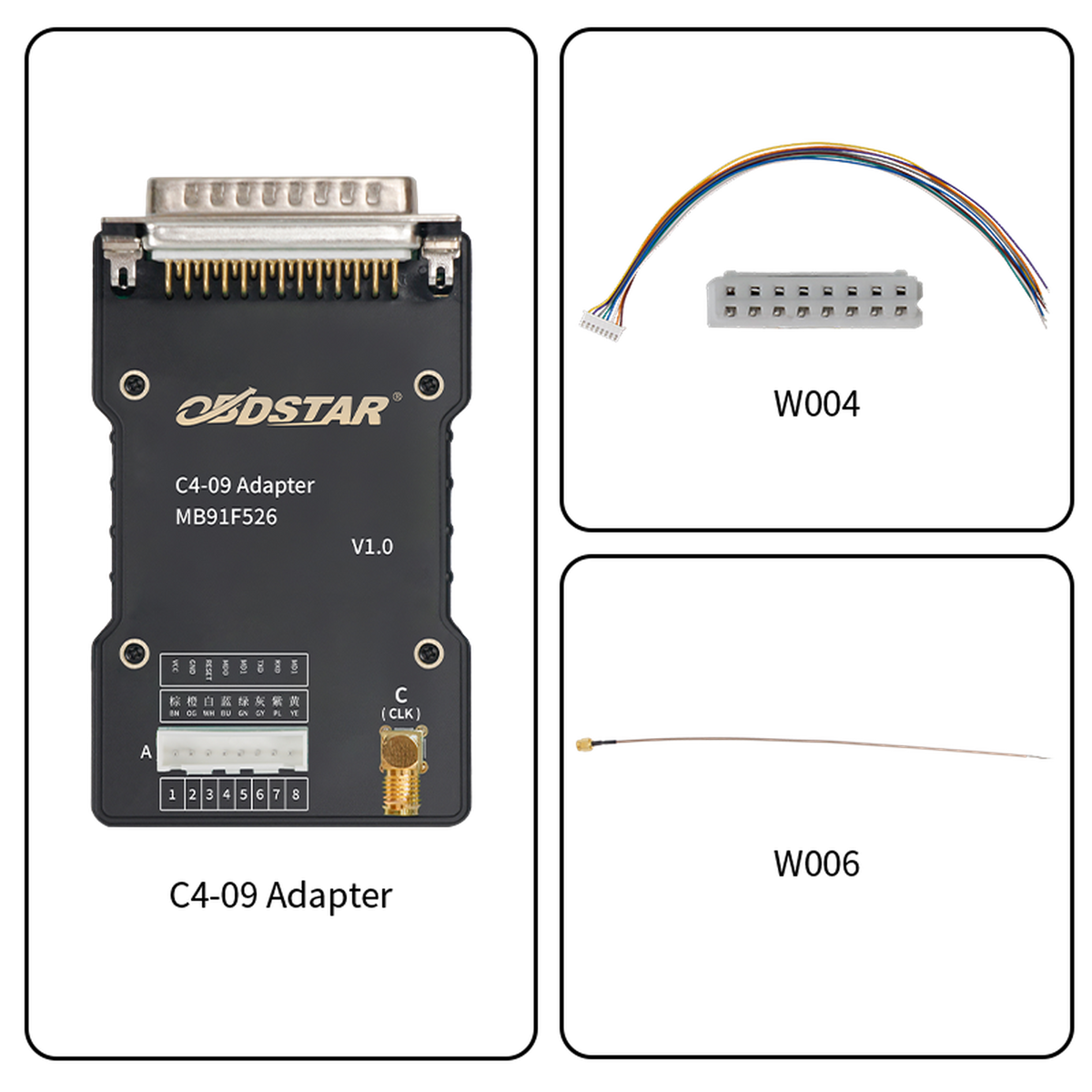 OBDSTAR (C4-09) | Adapterkit (MB91F526) | Tillbehör
