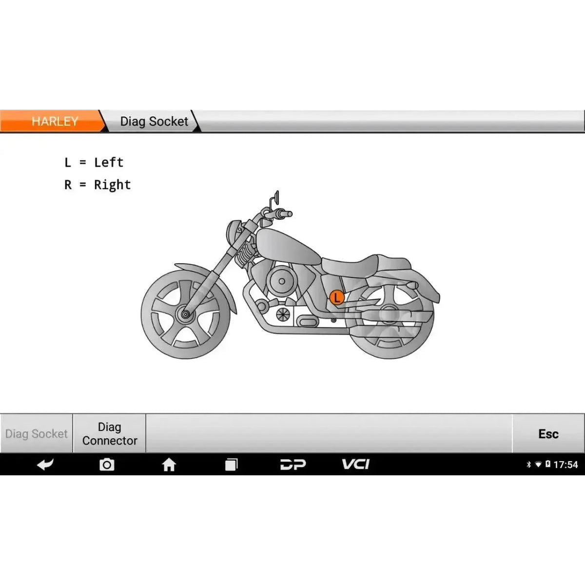 OBDSTAR IScan Harley Davidson | Läsare | Motorcykel
