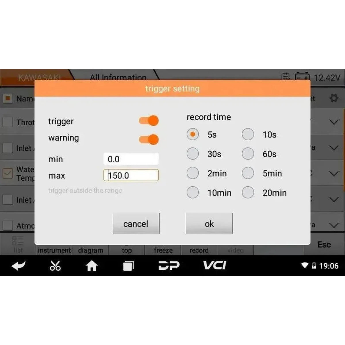 OBDSTAR IScan Kawasaki (Marine) | Diagnosapparat | Motorbåt