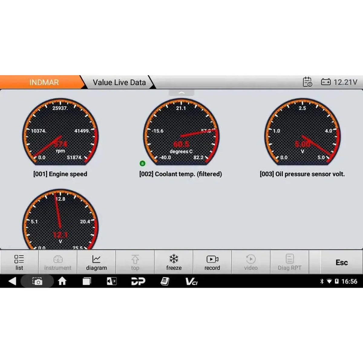 OBDSTAR IScan Pro Indmar (Marine) | Diagnostisk läsare | Motorbåt