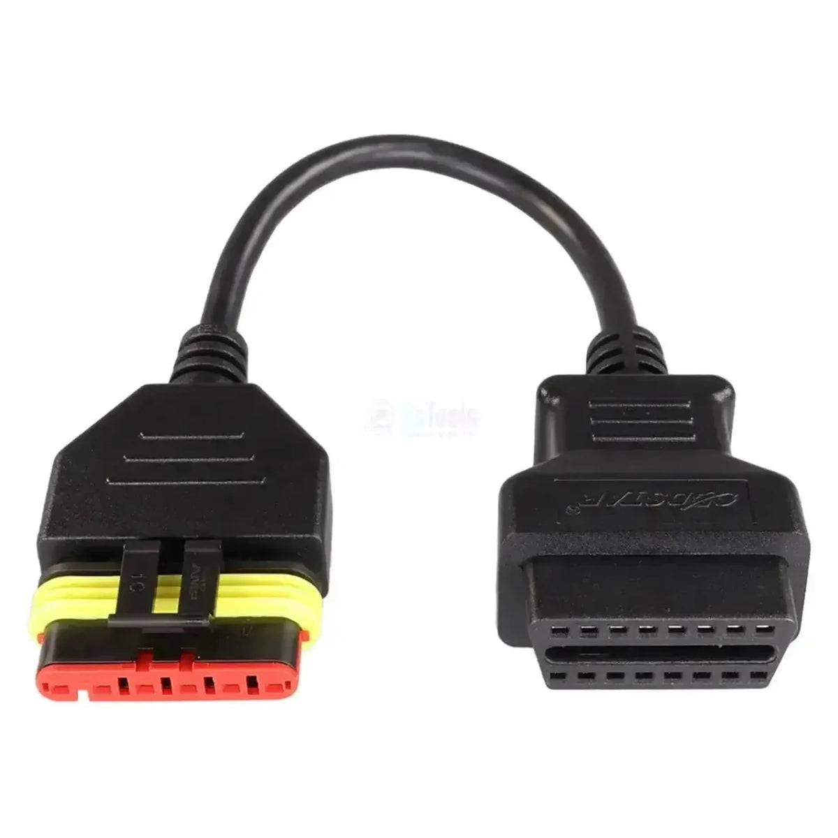 OBDSTAR (M022A) | Benelli 6-polig OBD – 16-polig OBD2-adapterkabel | Motorcykel