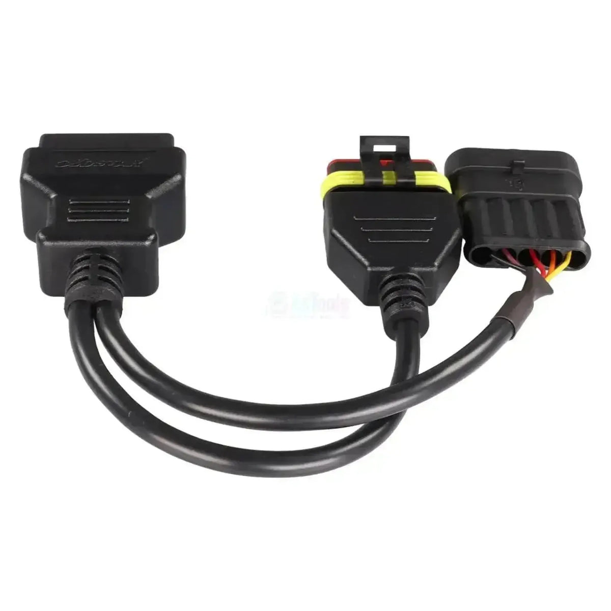 OBDSTAR (M047) | Vespa/Moto Guzzi 5+5-polig OBD – 16-polig OBD2 adapter | Motorcykel