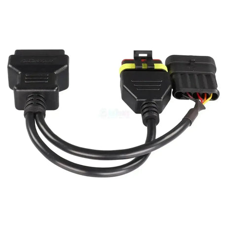 OBDSTAR (M047) | Vespa/Moto Guzzi 5+5-polig OBD – 16-polig OBD2 adapter | Motorcykel