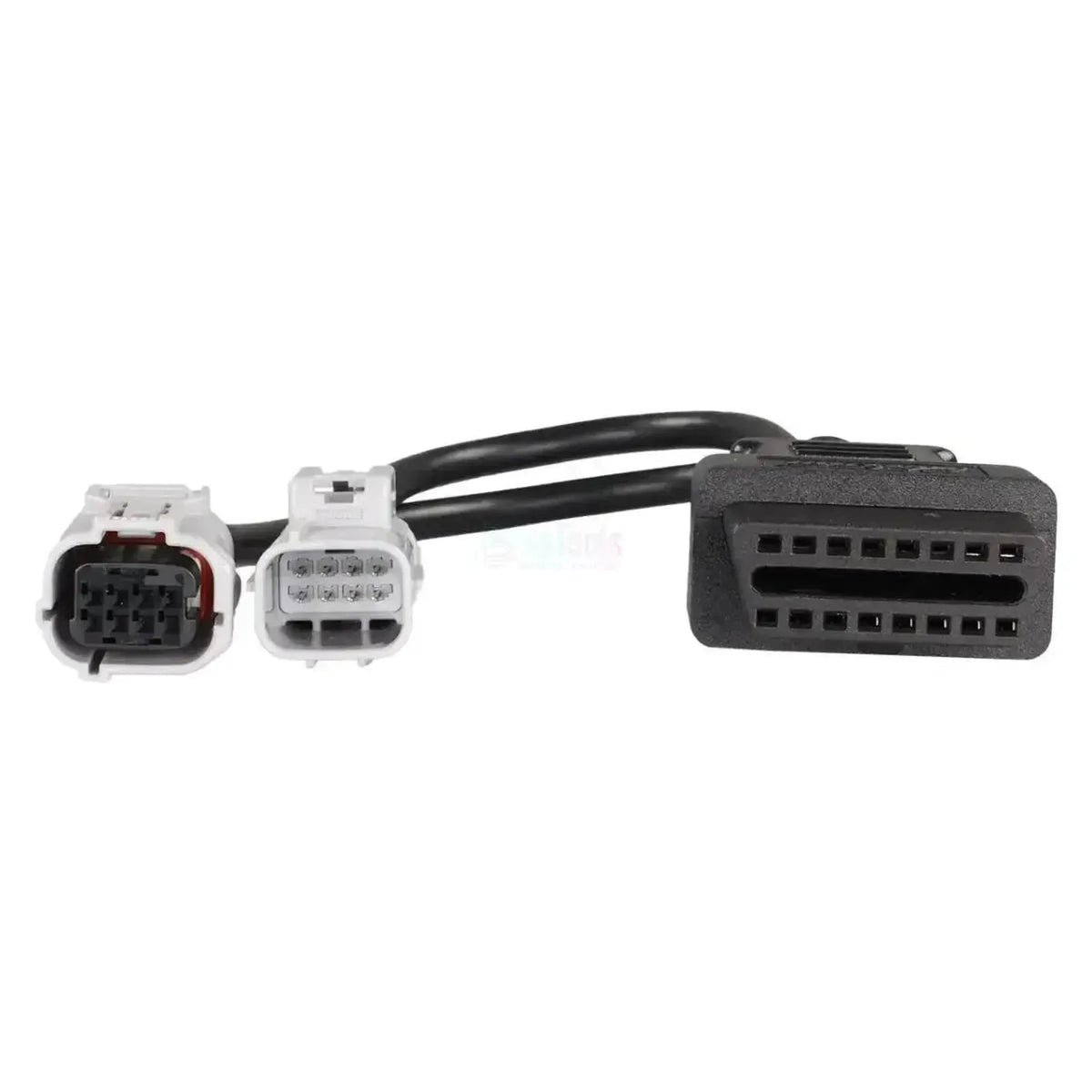 OBDSTAR (M048) | Aprilia 8+8-polig OBD – 16-polig OBD2 adapterkabel | Motorcykel