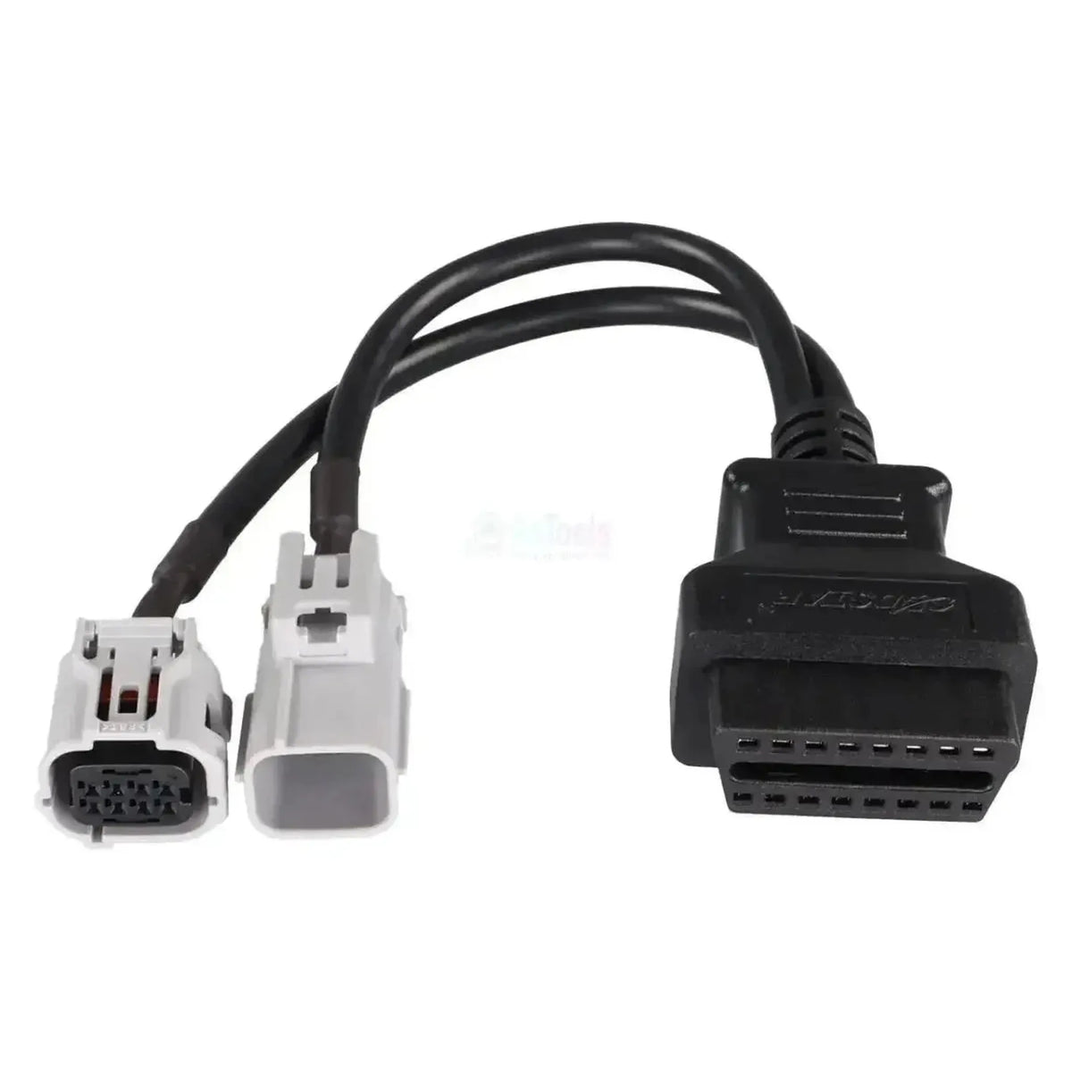 OBDSTAR (M048) | Aprilia 8+8-polig OBD – 16-polig OBD2 adapterkabel | Motorcykel