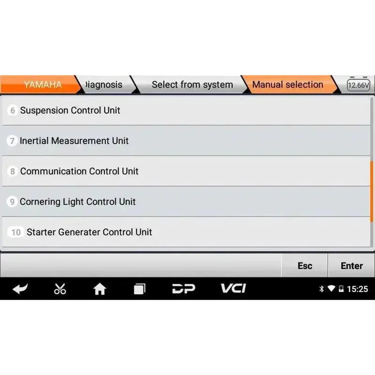 OBDSTAR MS50 STD | Diagnosticeringsapparat | Snörskoter/Motorcykel