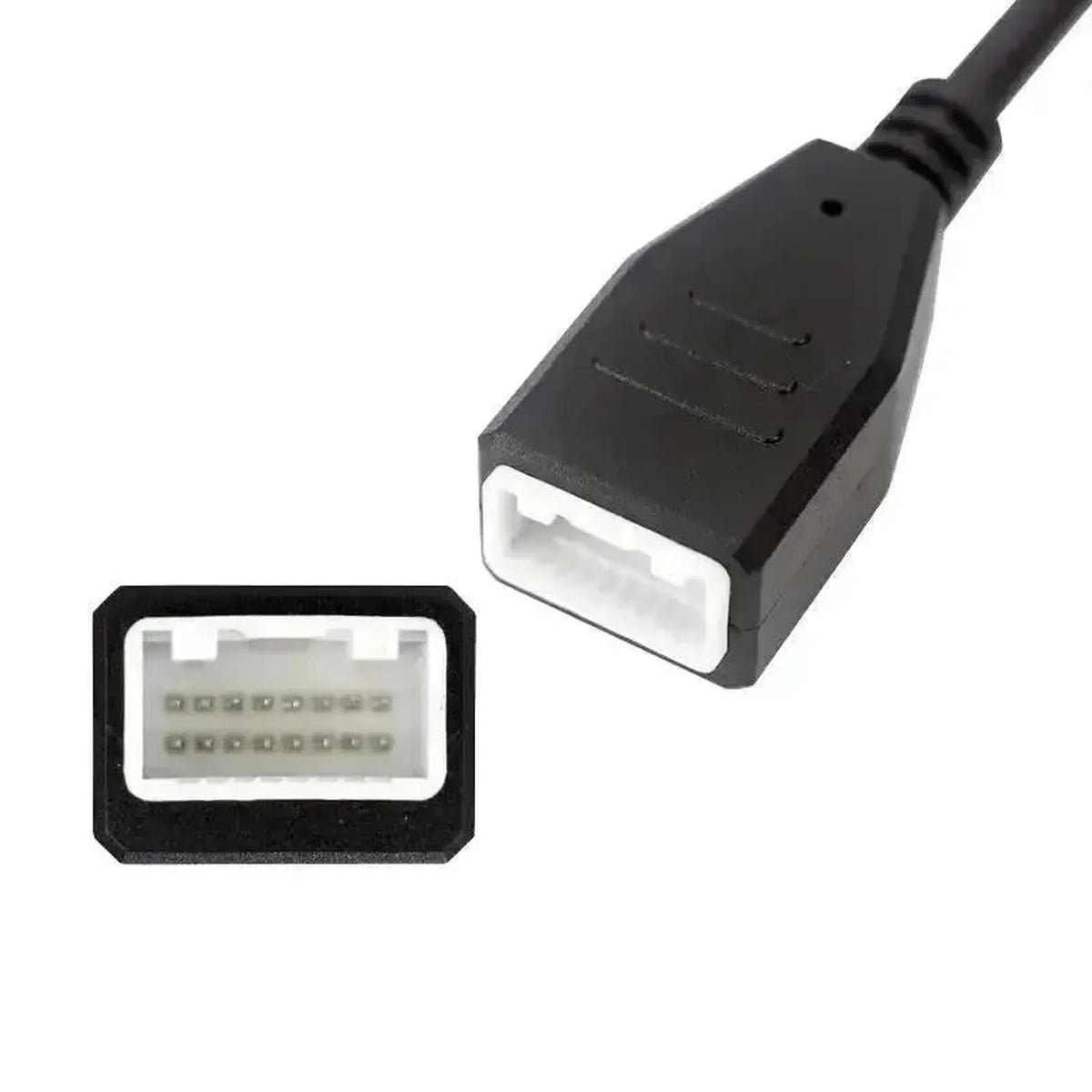 OBDSTAR | Nissan/Renault 16+32-polig SGW - 16-polig OBD2-adapterkabel | Personbil