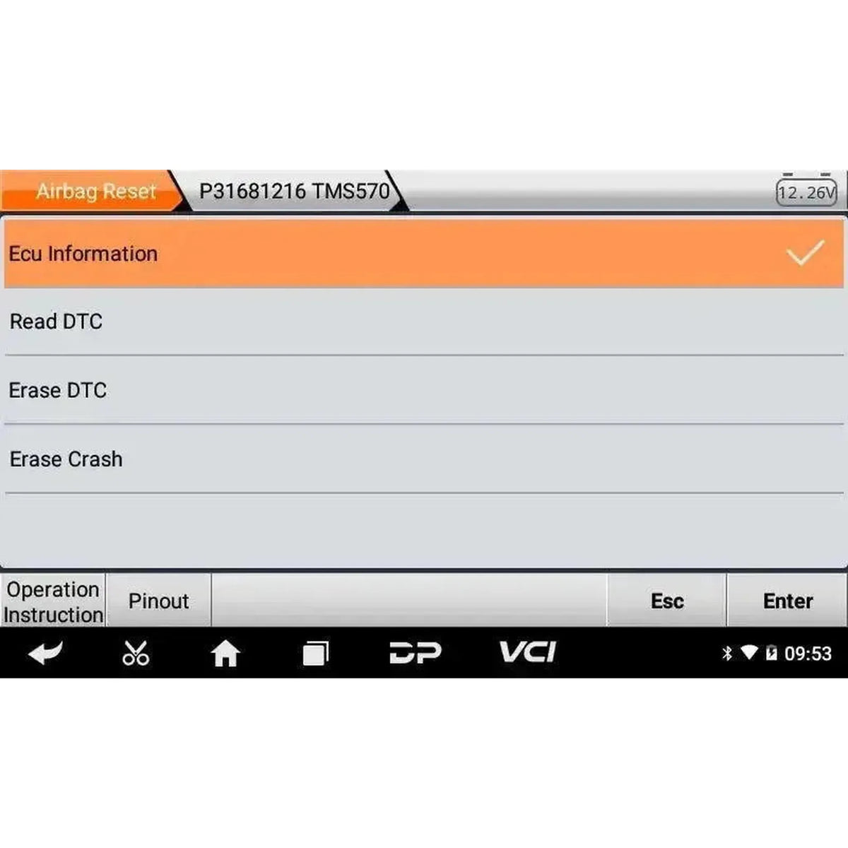OBDSTAR P50 | Crashdataprogrammerare