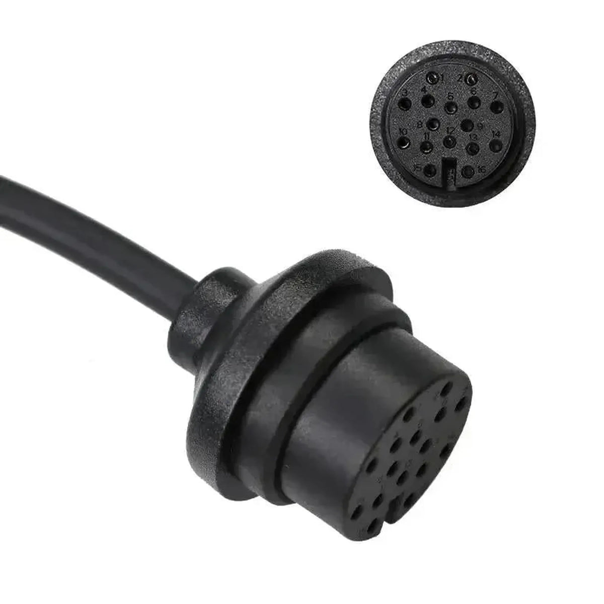 OBDSTAR (TCM-019) | GM (6L45/50/80/90) 16-polig TCM – 15-polig DB15-adapterkabel | Personbil