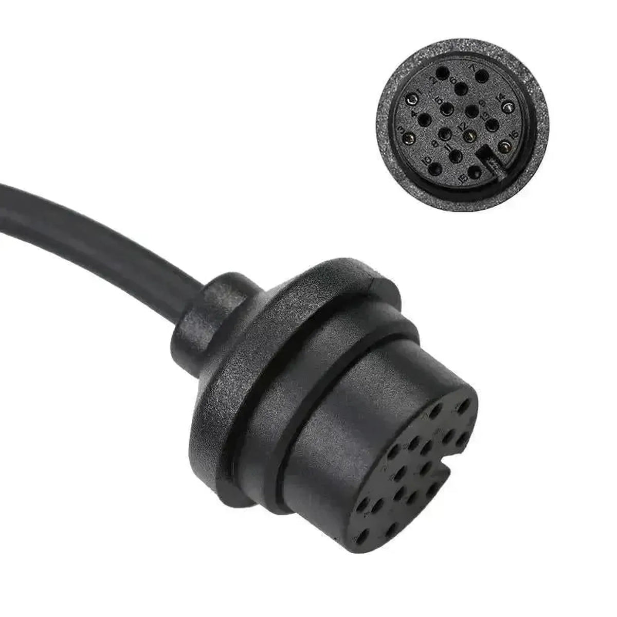 OBDSTAR (TCM-021) | ZF (6HP19/21/26/28/32) 16-polig TCM – 15-polig DB15 adapterkabel | Personbilar
