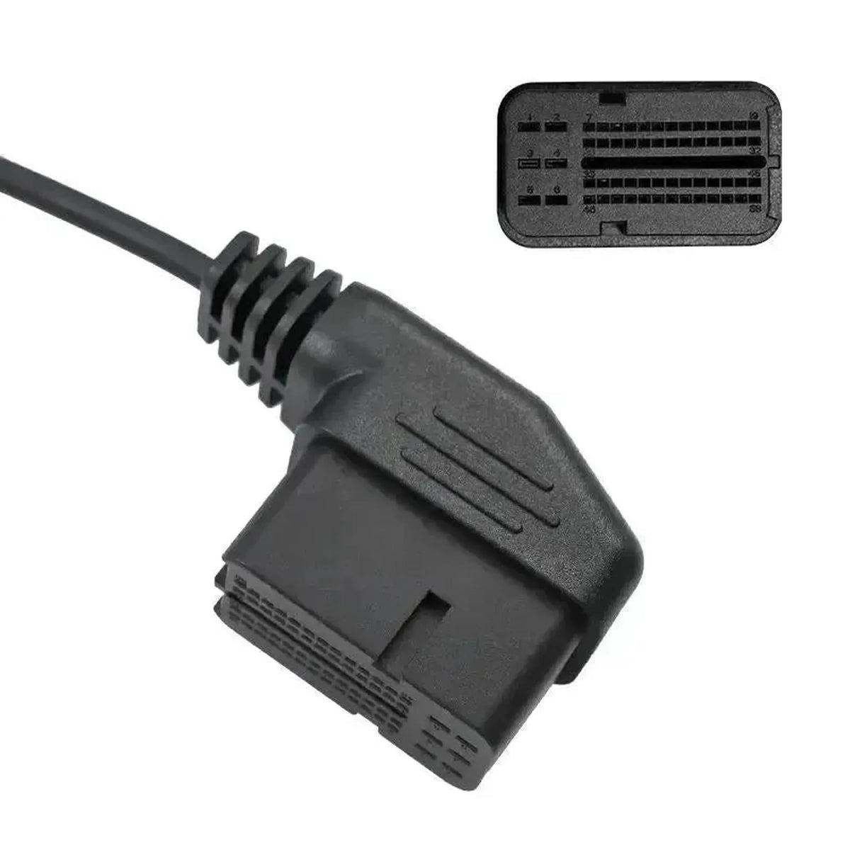 OBDSTAR (TCM-023) | ZF (9HP) 58-polig TCM – 15-polig DB15-adapterkabel | Personbil