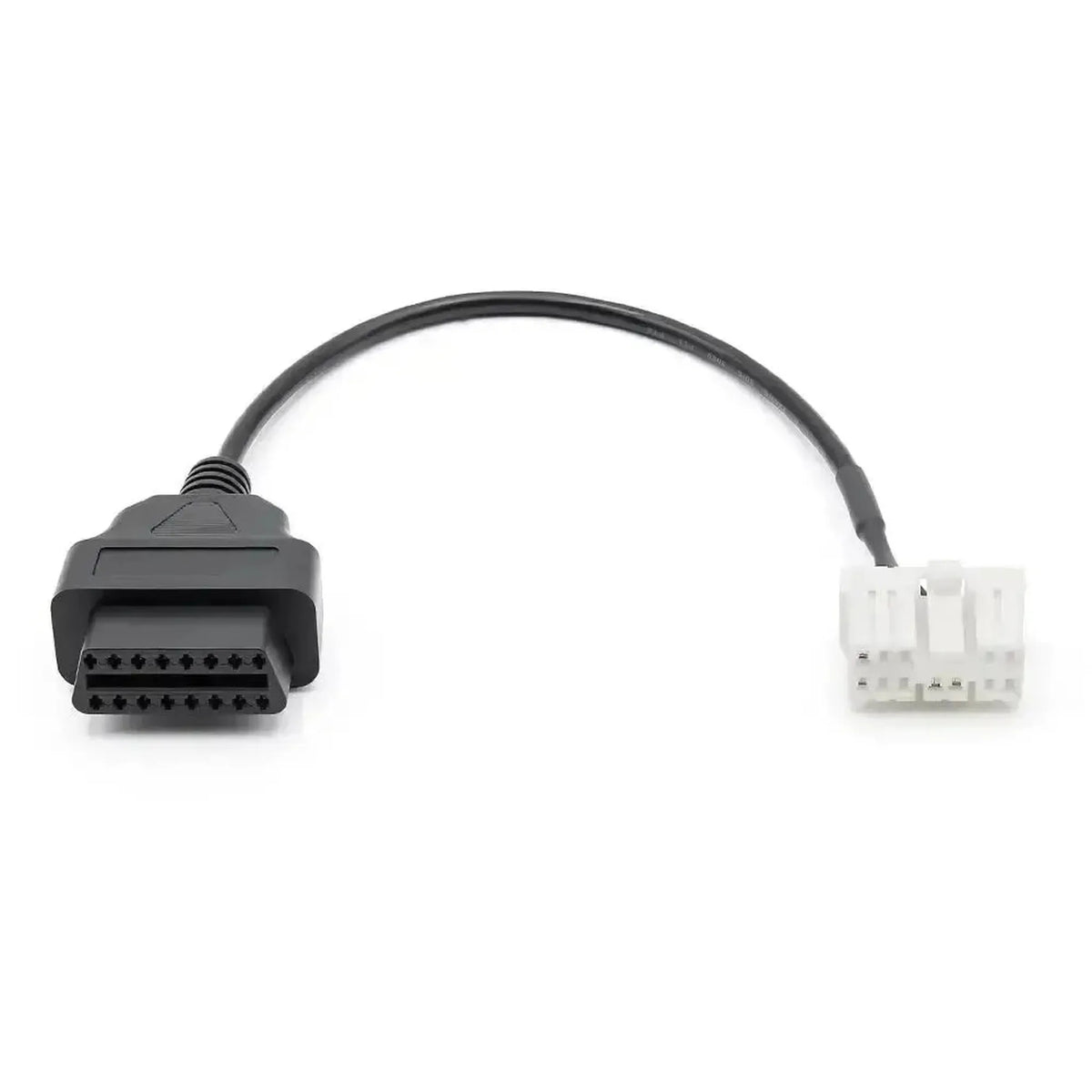 Tesla 12-polig OBD – 16-polig OBD2-adapterkabel | Personbil