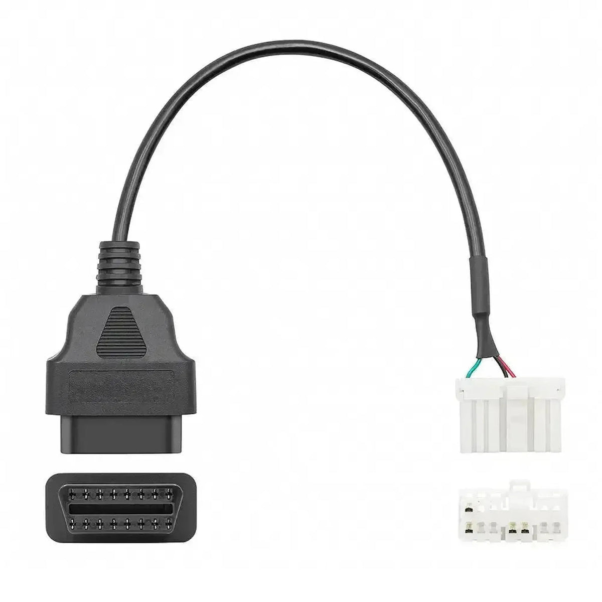 Tesla 12-polig OBD – 16-polig OBD2-adapterkabel | Personbil