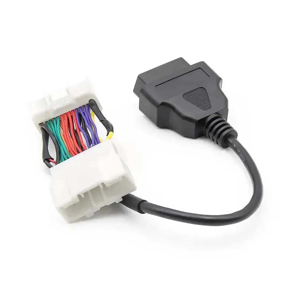 Tesla 26-stiftskontakt Full OBD – 16-stiftskontakt OBD2-adapterkabel | Personbilar