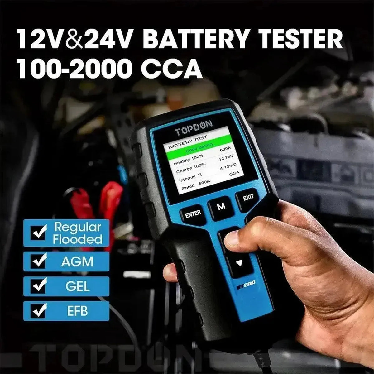 Topdon BT200 | Batteritestare