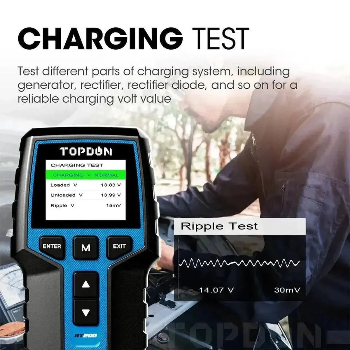 Topdon BT200 | Batteritestare