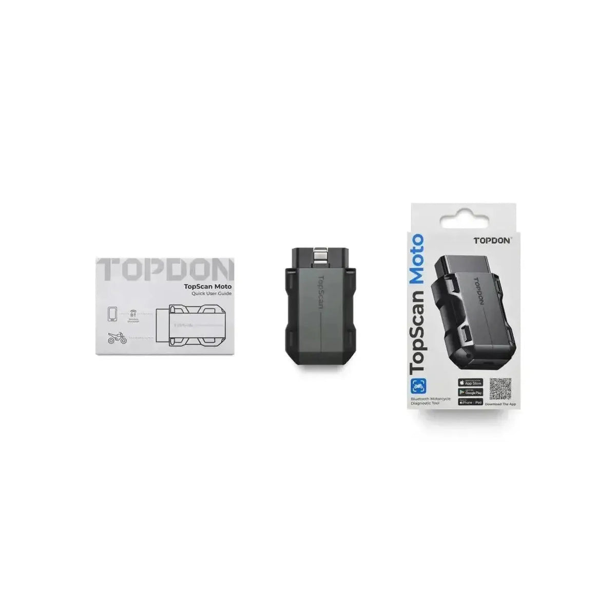 Topdon TopScan Moto | Diagnostiseringsenhet | Motorcykel