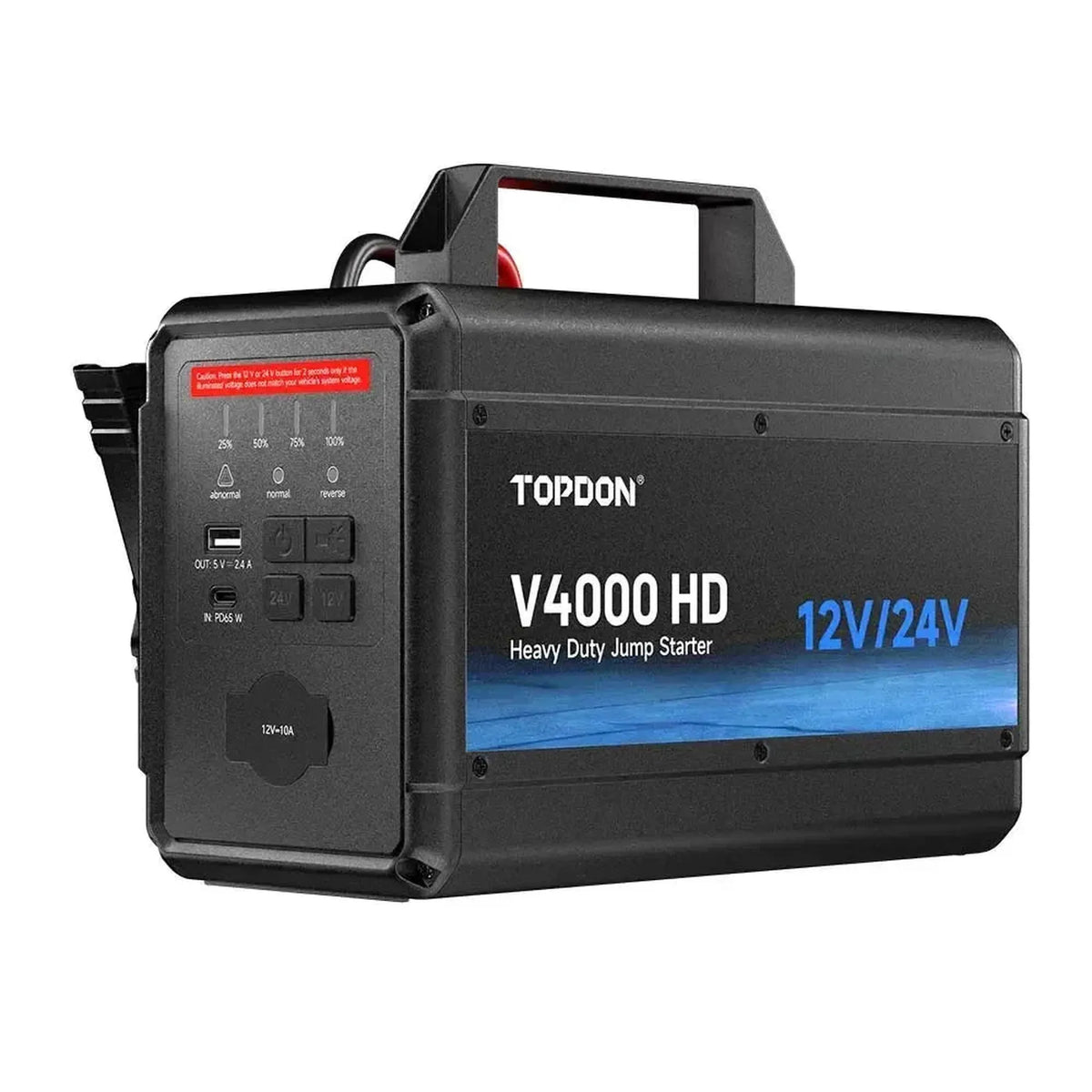 Topdon V4000 HD | Starthjälp