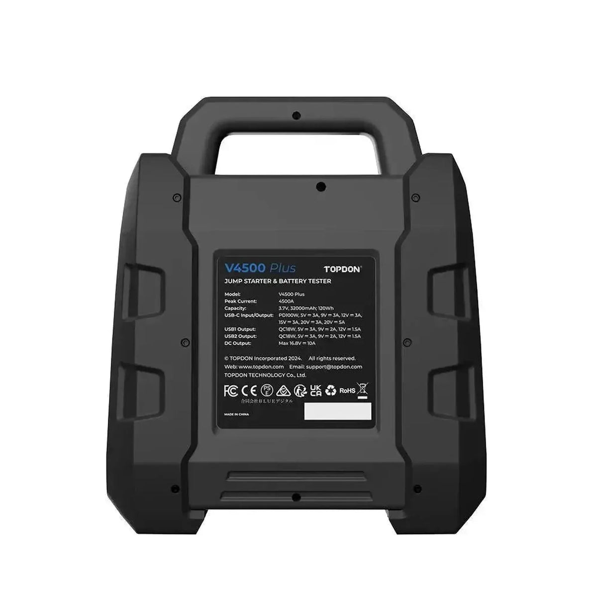 Topdon V4500 Plus | Strömstöt