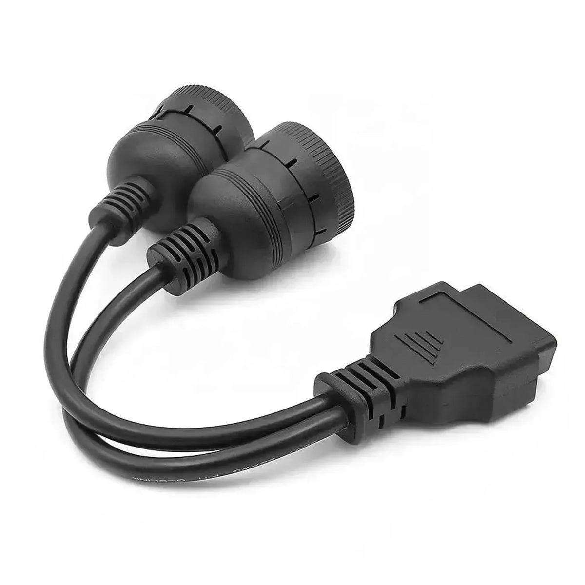 Universell 6+9 J1708+J1939 – 16-kontakts OBD2-adapterkabel | Arbets- och nyttofordon