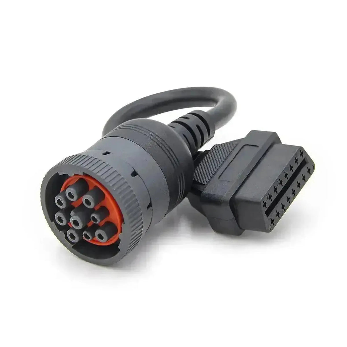 Universell 9-polig J1939 – 16-polig OBD2-adapterkabel | Arbets- och nyttofordon