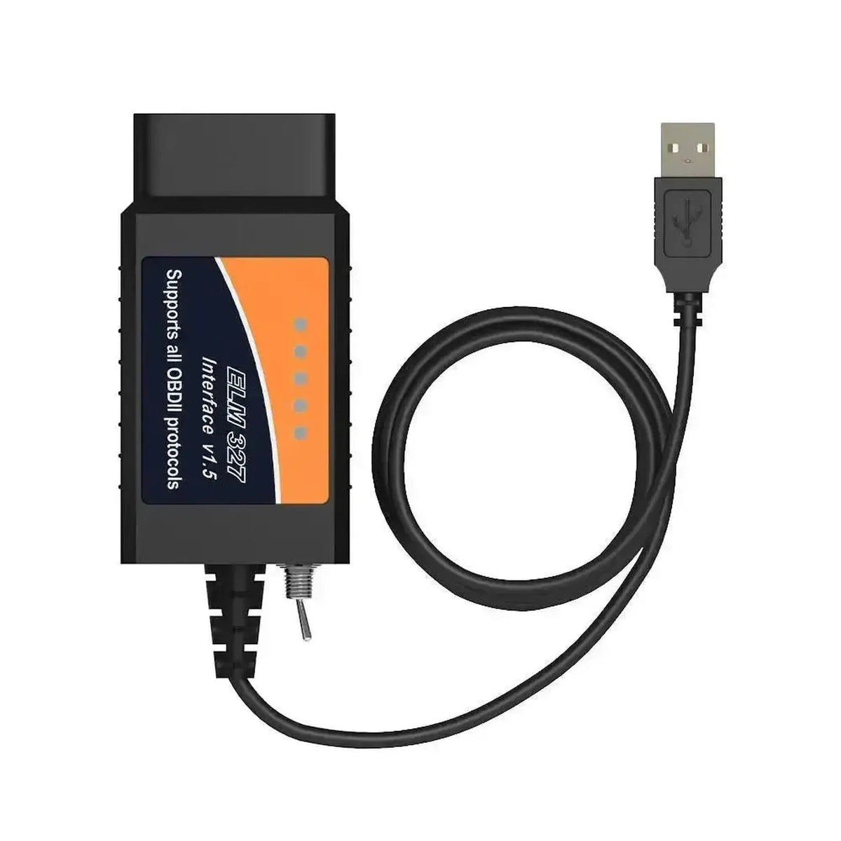 Universell ELM327 (FT232RL) (HS/MS-CAN Switch) | USB-gränssnittskabel