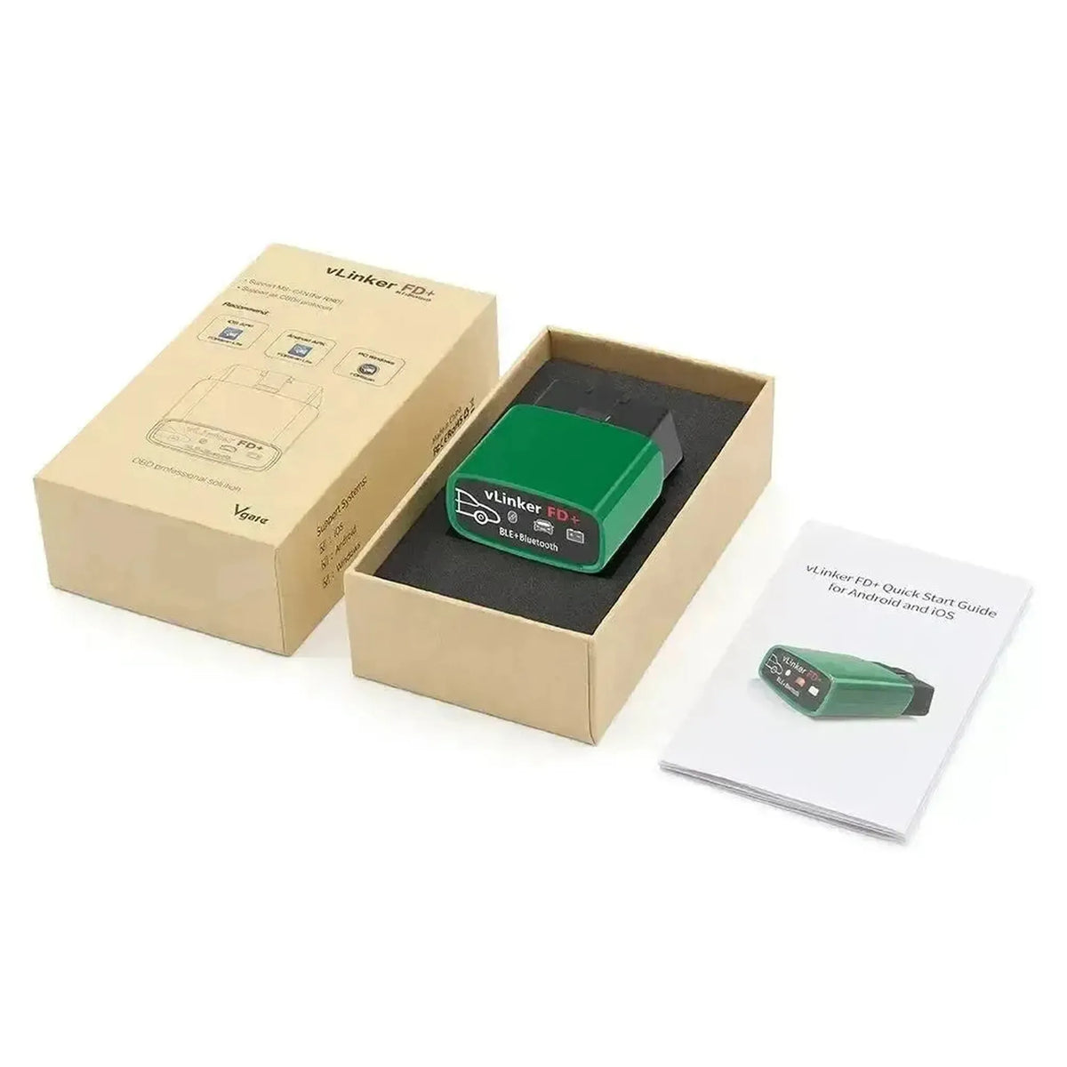 Vgate vLinker FD+ | ELM327-gränssnitt (Bluetooth 4.0)